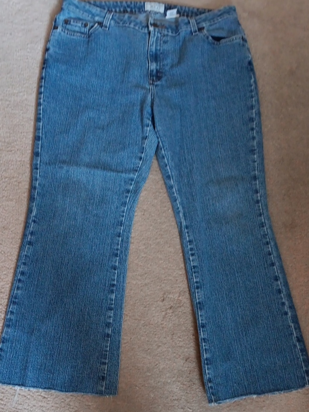 Covington Women's Blue Flare Jeans